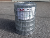 Rete zincata saldata Metuje - zincata - altezza 60 cm, maglia 100*50 mm, rotolo 25 m