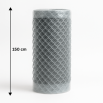 Rete zincata 150 cm, rotolo da 25 m