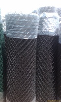 Rete di plastica 125 cm, 2,7 mm - marrone
