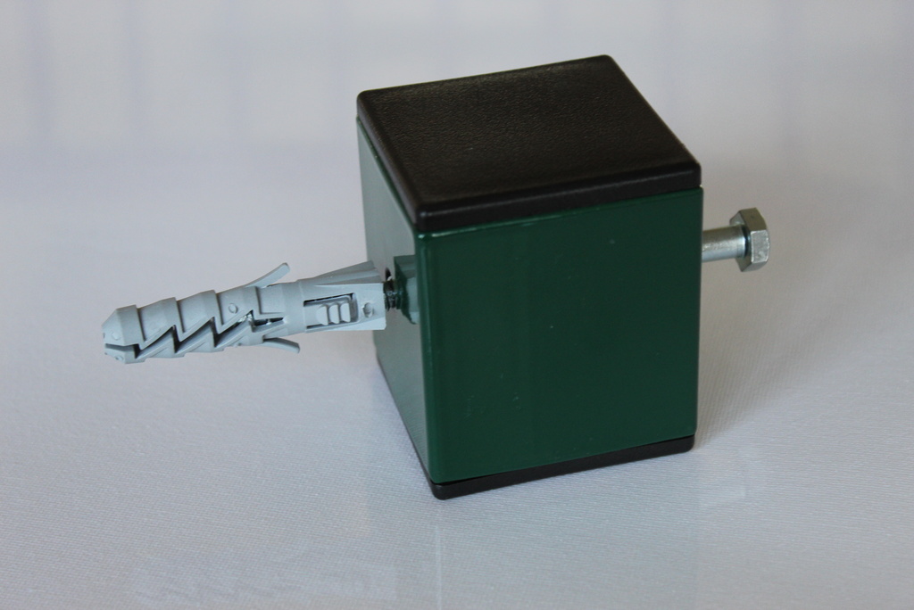 Supporto per pannello a parete - zinco+verde