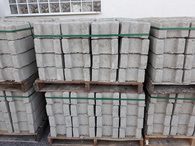 Piede in cemento per recinzione mobile