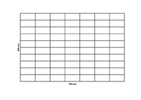 Rete a gabbioni 700x500 mm, maglia 100x50 mm