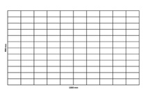 Rete a gabbioni 1000x600 mm, maglia 100x50 mm