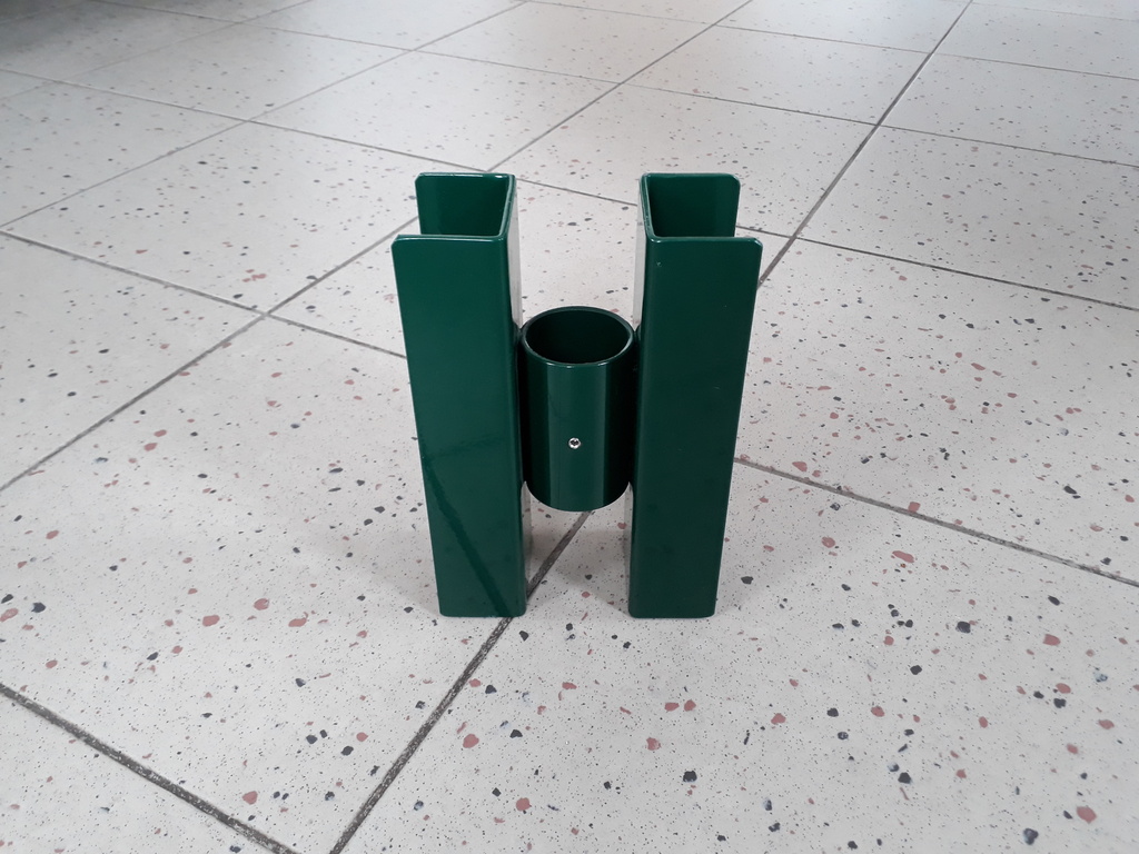 Supporto per pannelli 3D da soffitto - bifacciale FeZnK - 60x40 - verde