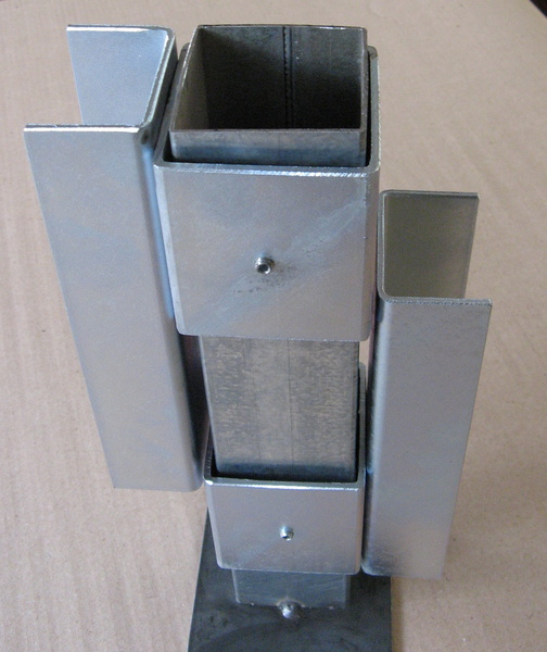Supporto per piastre 3D per sottofondo - monofacciale FeZn 60x60