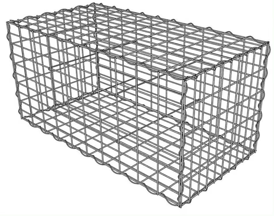 Gabbioni 1000x500x500 mm, maglia 100x50 mm