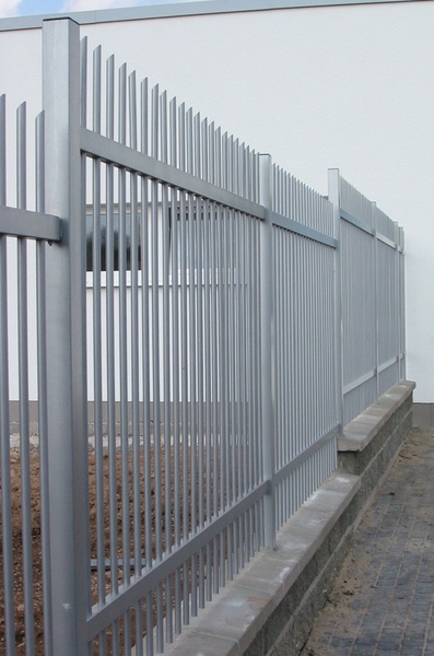 Colonna per recinzione tubolare
