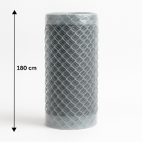 Rete zincata 180 cm, rotolo da 25 m