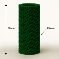 Rete poplast esagonale 25/1.0/500/10m