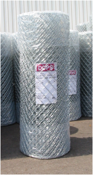 Rete zincata 125 cm, rotolo da 25 m