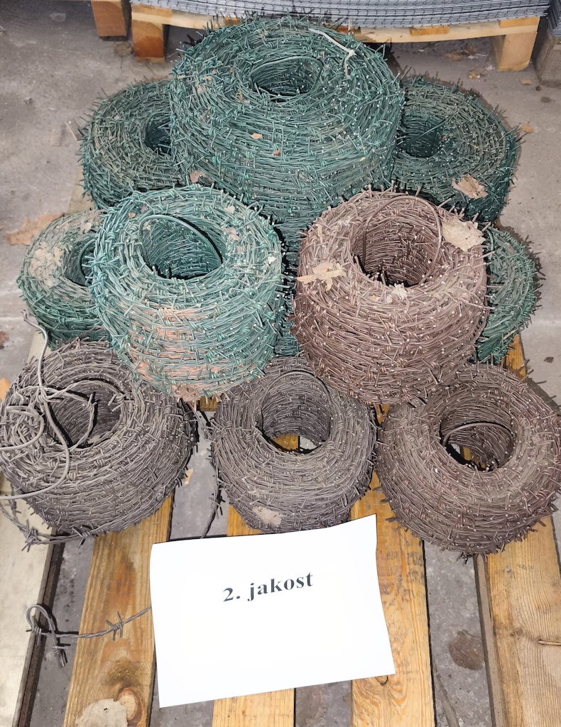 BODLÁK PEREN filo spinato - verde 200 m 