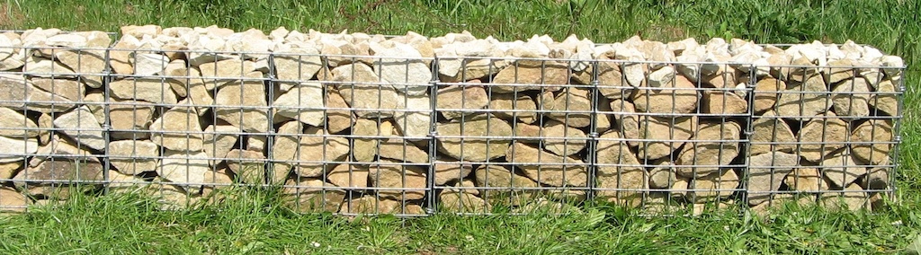 Rete gabbionata 1500x400 mm, maglia 100x100 mm