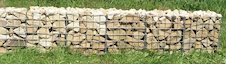 Rete gabbionata 1500x400 mm, maglia 100x100 mm