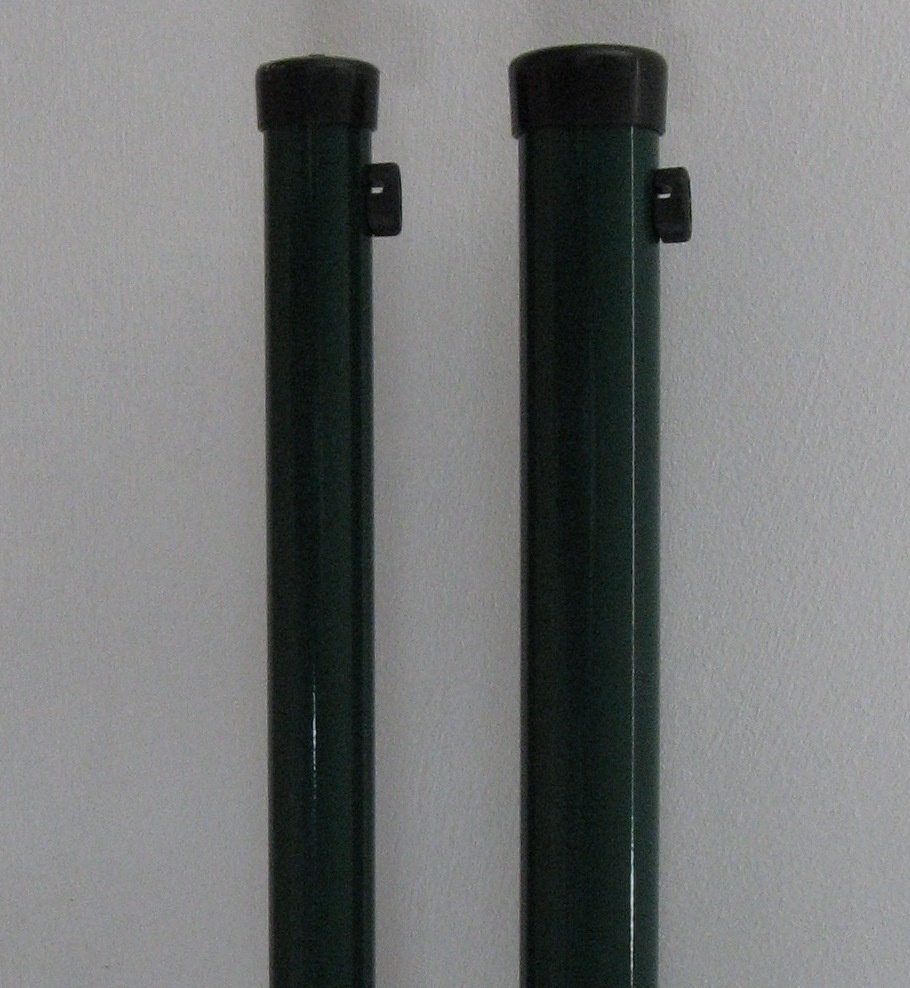 Colonna rivestita in plastica verde 38/2100  