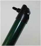 Montante plastificato verde 38/2600 