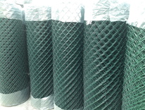 Rete di plastica 160 cm, 2,5 mm - verde