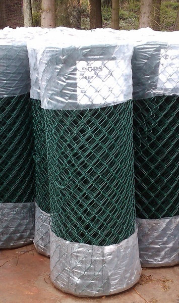Rete di plastica 200 cm, 2,5 mm - verde