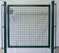 Cancello DOPS a un'anta 1120x1000 - verde