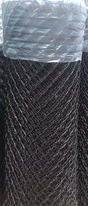 Rete di plastica 80 cm, 2,7 mm - marrone