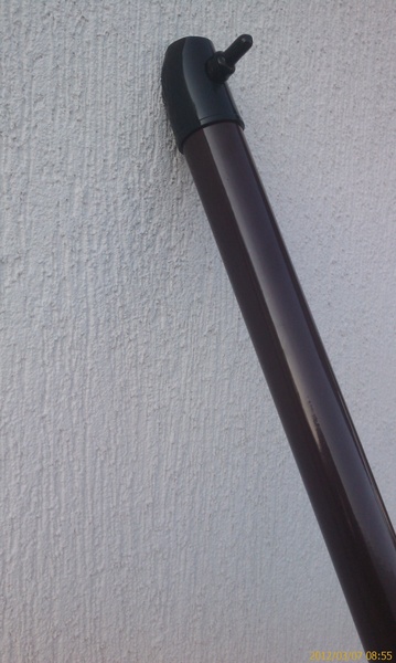 Montante plastificato marrone 38/2600
