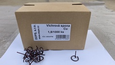 Clip a vento in rame Cu