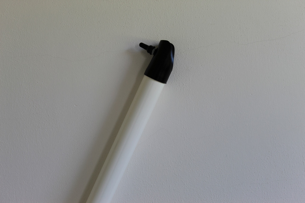 Montante plastificato bianco 38/1500  