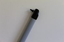 Montante grigio plastificato 38/1500 