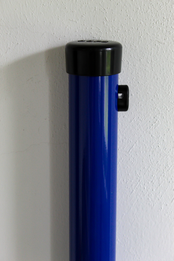 Colonna rivestita in plastica blu 48/1500 